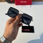 prada gold black first copy sunglasses for men