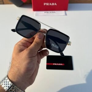 prada gold black first copy sunglasses for men