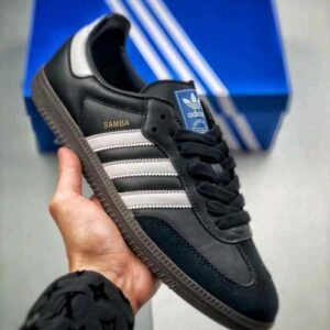 adidas samba OG black white gum mens first copy shoes