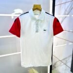 buy imported lacoste first copy tshirt for men white