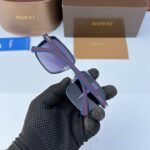 buy premium gucci sunglasses first copy silver blue online