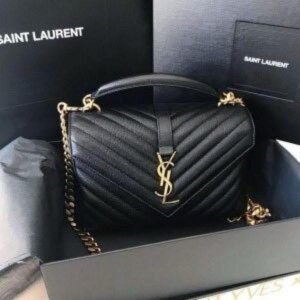 buy saint laurent ysl handbags first copy college black