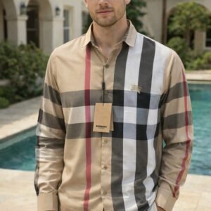 first copy burberry full sleeves shirts for men