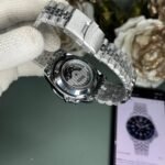 seiko first copy watches GMT silver blue quartz buy online