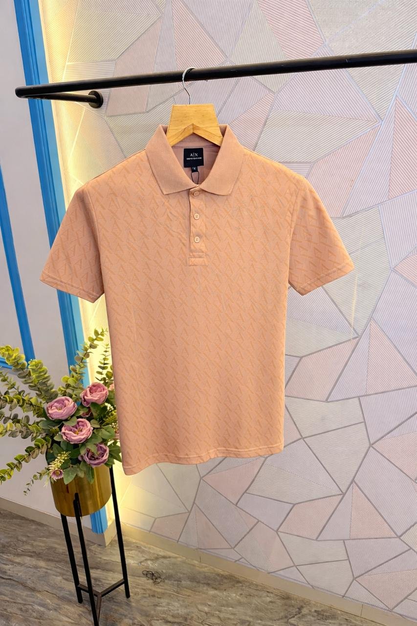 buy armani exchange first copy t shirt for men beige
