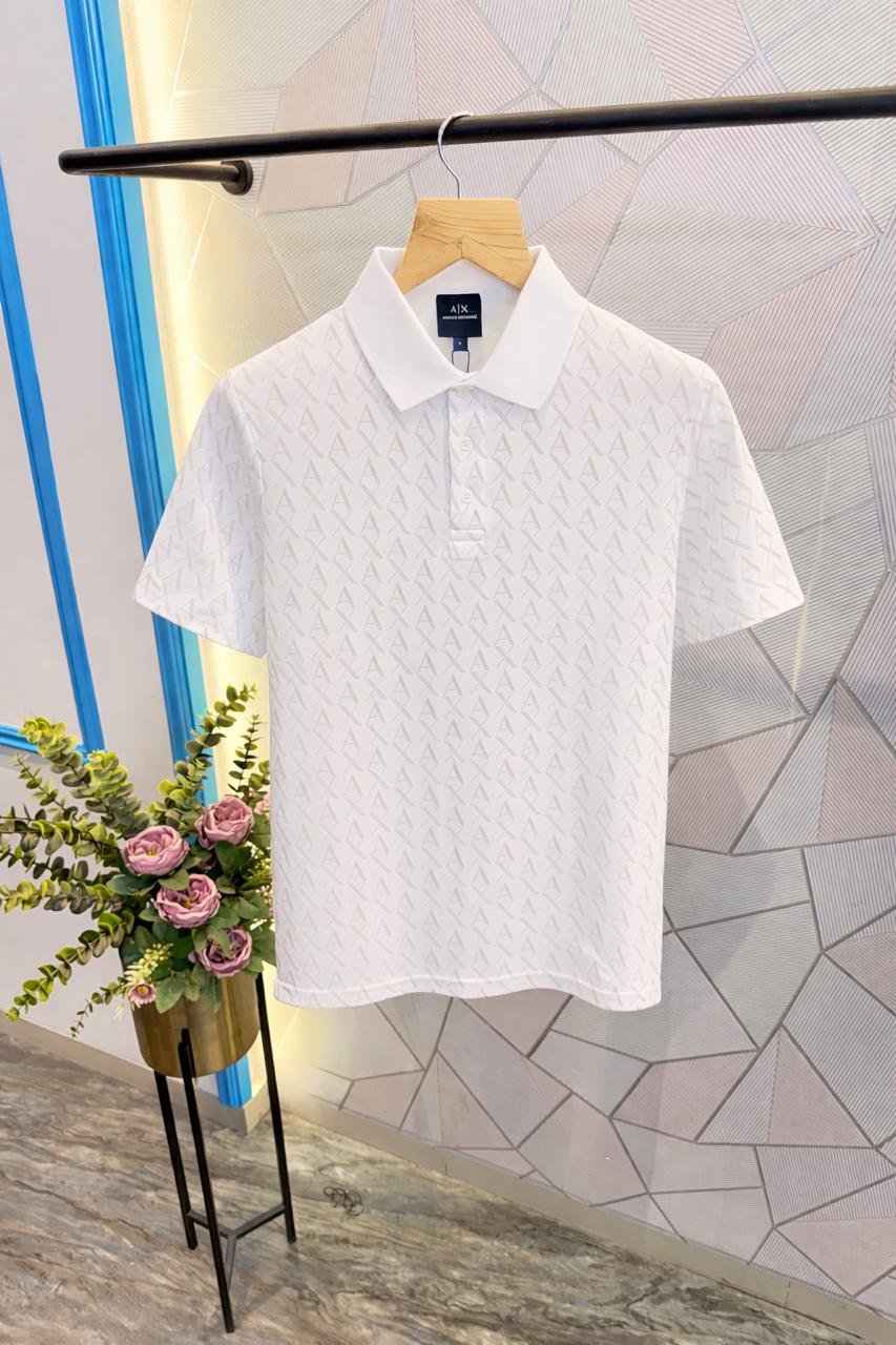 buy armani exchange first copy t shirt for men white