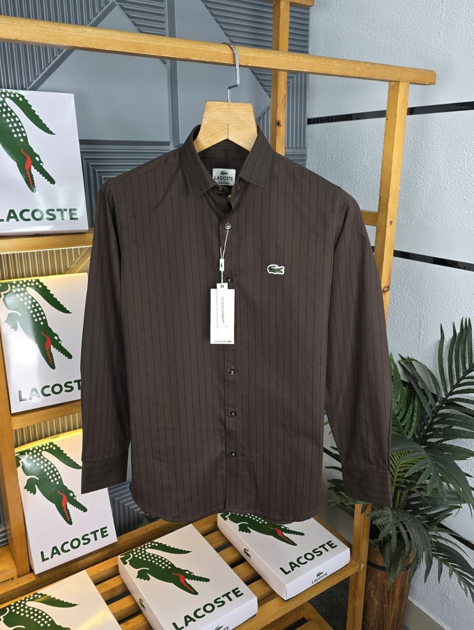 buy first copy lacoste shirt for men dark brown buy first copy lacoste shirt for men dark brown