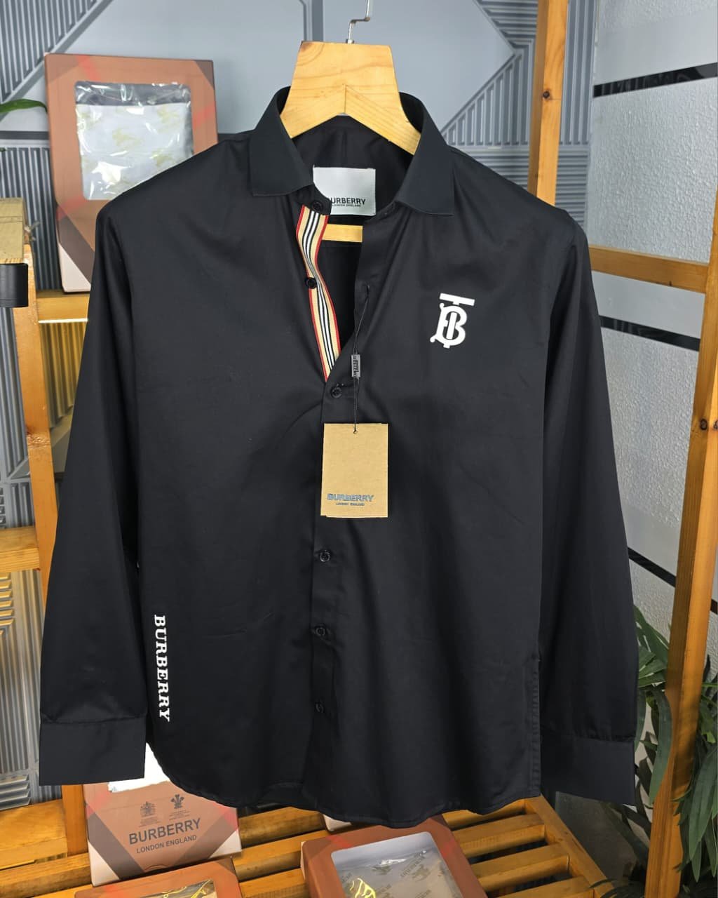 buy imported black burberry first copy shirt for men buy imported black burberry first copy shirt for men