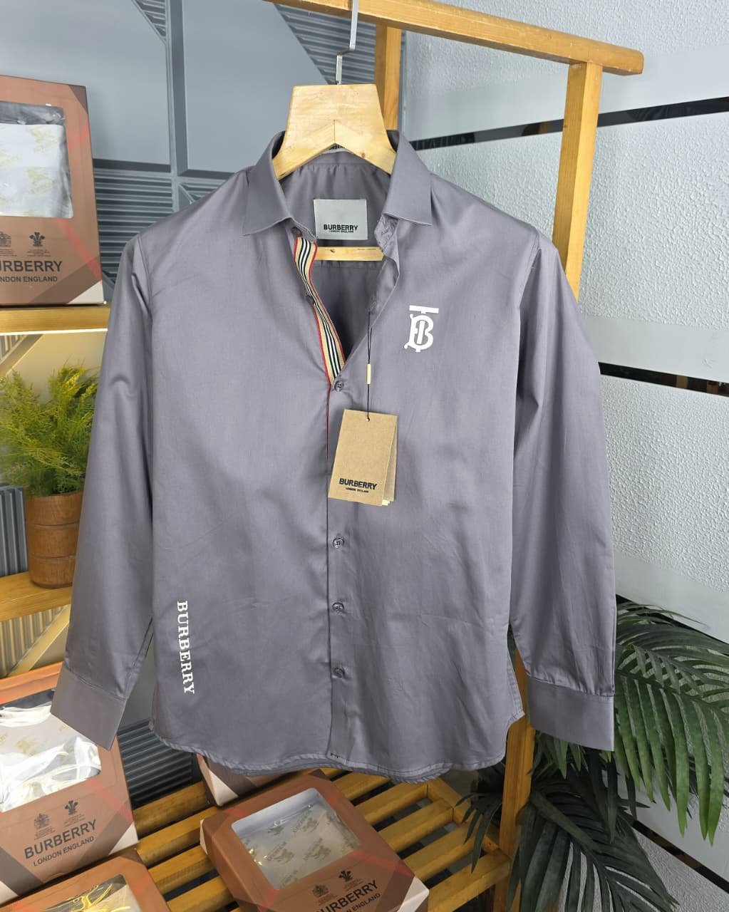 buy imported grey burberry first copy shirt for men buy imported grey burberry first copy shirt for men