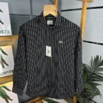 buy premium first copy lacoste shirt for men black