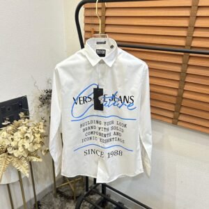 first copy versace couture shirt men white