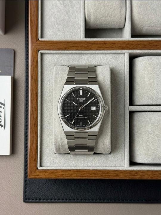 buy first copy tissot prx powermatic 80 silver black buy first copy tissot prx powermatic 80 silver black