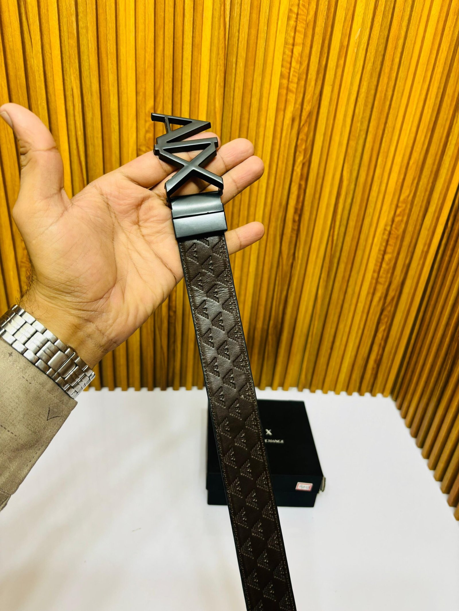 armani exchange belts first copy online