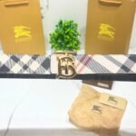 burberry TB belt reversible