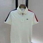 buy branded lacoste t shirts first copy online white