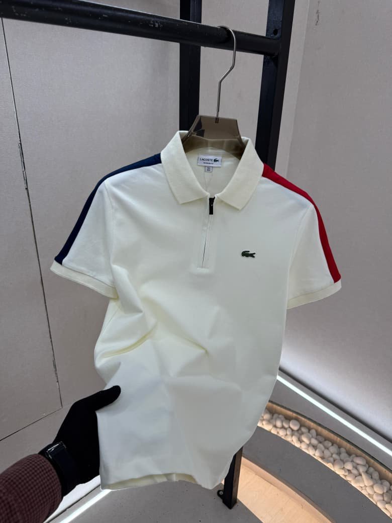 buy lacoste t shirts first copy online white