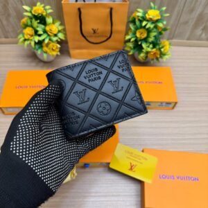 first copy louis vuitton wallet men black monogram