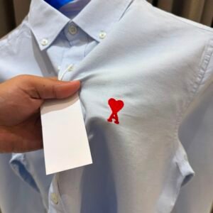 first copy ami paris shirt blue men