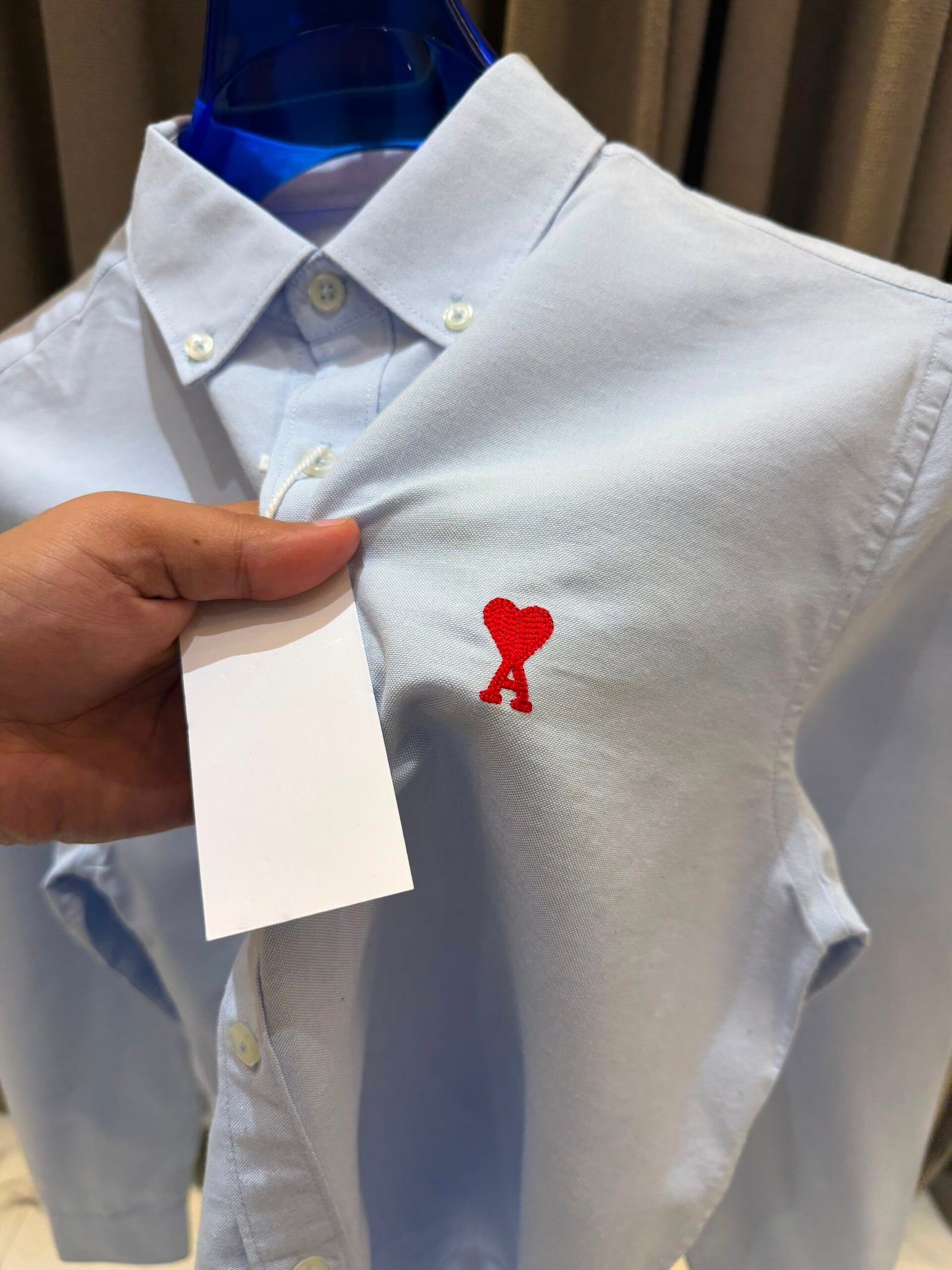 first copy ami paris shirt blue men first copy ami paris shirt blue men